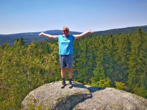 Höhenangsttraining im Fichtelgebirge